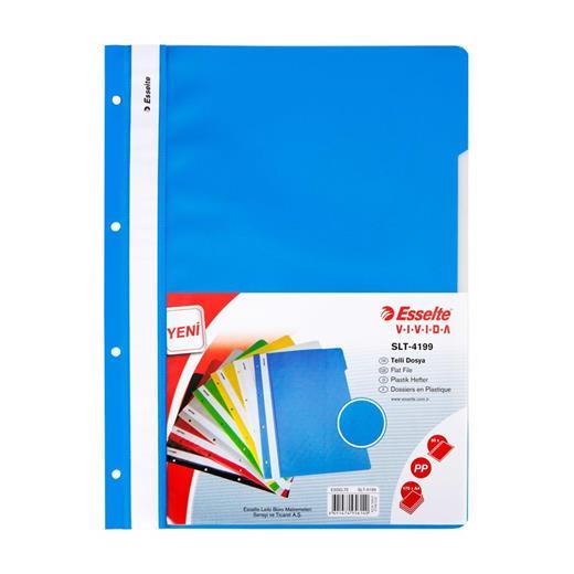 Esselte 4199 Telli Dosya Mavi 50Li Paket