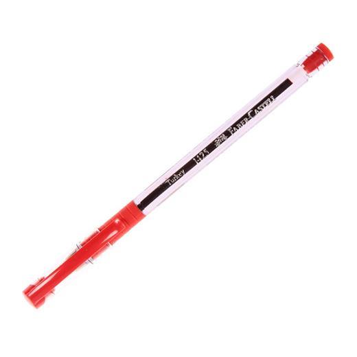 Faber Castell 1425 Tükenmez Kalem 0.7Mm İğne Uçlu Kırmızı 10Lu Pak