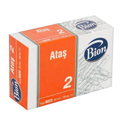 Mas 9020 Bion Ataş 25 Mm No:2 100Lü Paket