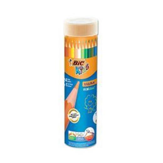 Bic Evolutıon Kuruboya Kalemi 24+1 Renk Metal Tüp