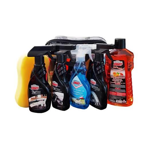 Autokit Ultra Oto Bakım Seti Çantalı 6 Parça