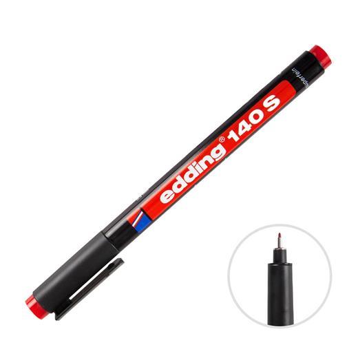 Edding 140 S Permanent Asetat Kalemi 0.3 Mm Uçlu Kırmızı 10 Adet