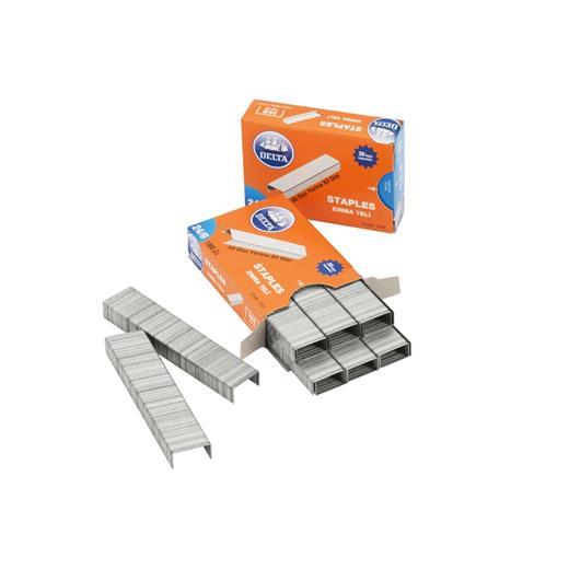 Delta Zımba Teli No:24/6 Gümüş 1000Li Paket