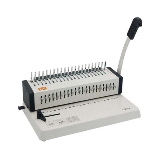 Sarff C320 Plastik Spiral Cilt Makinesi