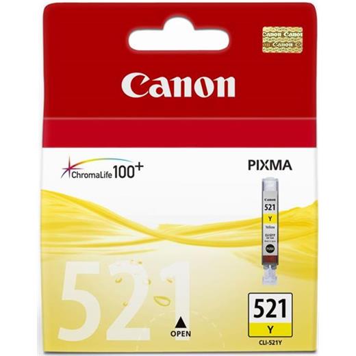 Canon Clı-521Y Yellow Sarı Mürekkep Kartuş Mp260-540-550-560-620-630 Mx860-870