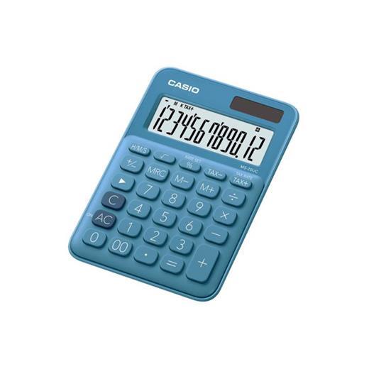 Casio Ms-20Uc-Bu 12 Hane Mavi Masa Üstü Hesap Makinesi