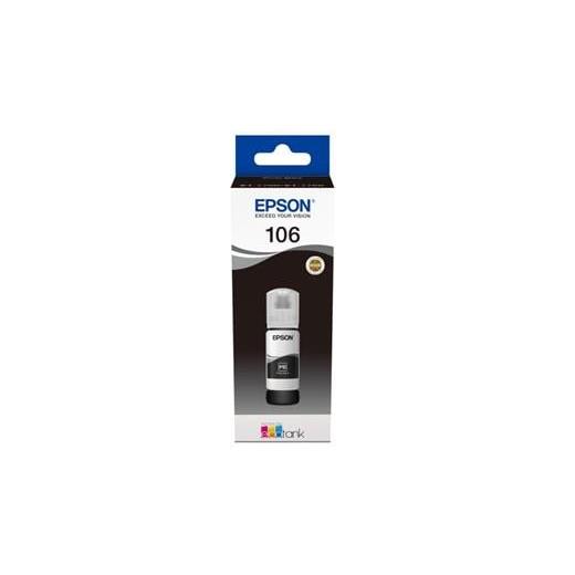 Epson 106 T00R140  Ecotank Photo Bk Ink Bottle