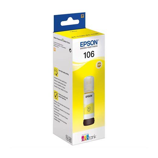 Epson 106 Yellow Sarı Şişe Mürekkep T00R440 L7160-7180