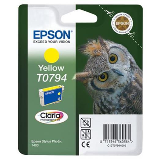 Epson T079440  Stylus Photo 1400-P50 Yellow Kartuş
