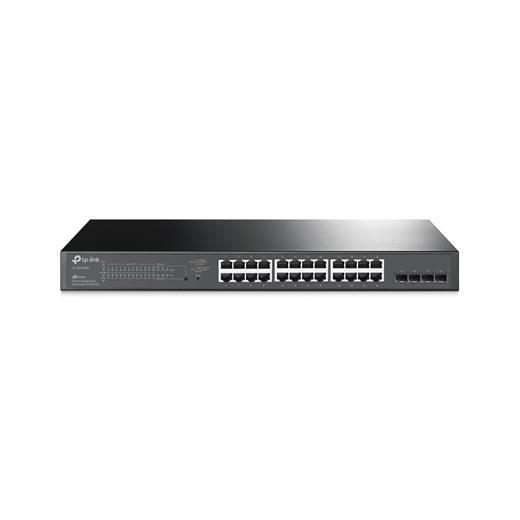 Omada Tp-Link Tl-Sg2428P 24 Port 10-100-1000 Poe+ Switch 4 Port Sfp Çelik Kasa Rack Mount