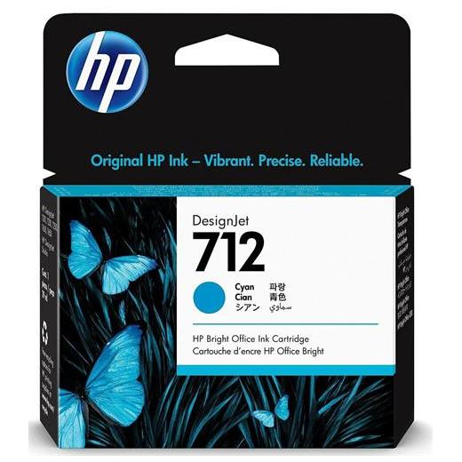 Hp 712 Cyan Mavi 29Ml Plotter Kartuşu 3Ed67A