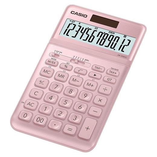 Casio Jw-200Sc-Pk 12 Hane Pembe Masa Üstü Hesap Makinesi