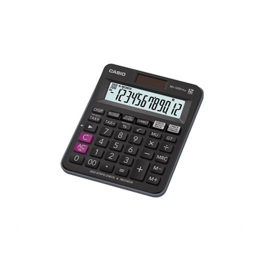 Casio Mj-120D Plus İşlem Kontrollü 12 Hane Masa Üstü Hesap Makinesi
