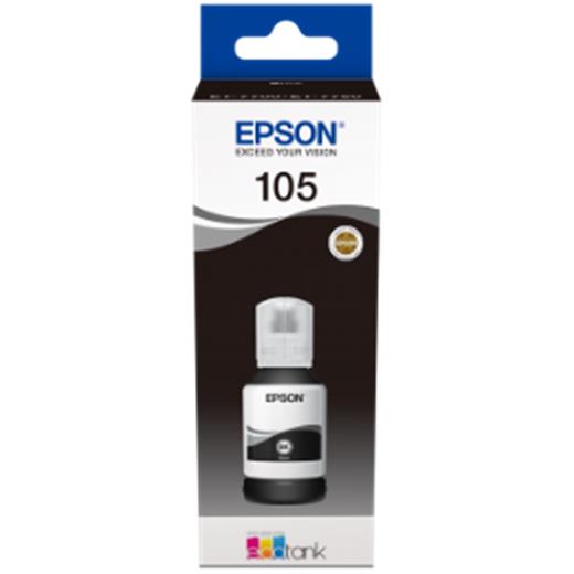 Epson 105 T00Q140  Ecotank Bk Ink Bottle