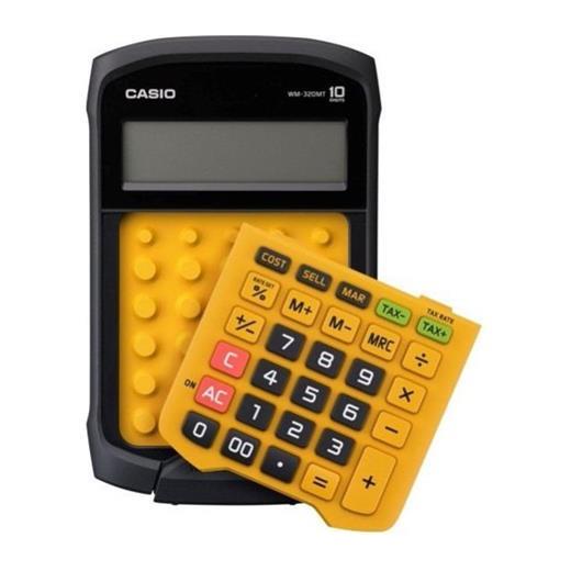 Casio Wm-320Mt 12 Hane Suya-Toza Dayanıklı Masa Üstü Hesap Makinesi