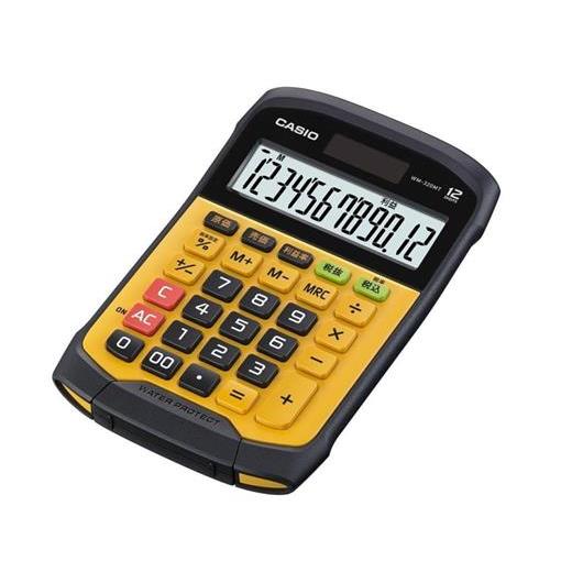 Casio Wm-320Mt 12 Hane Suya-Toza Dayanıklı Masa Üstü Hesap Makinesi