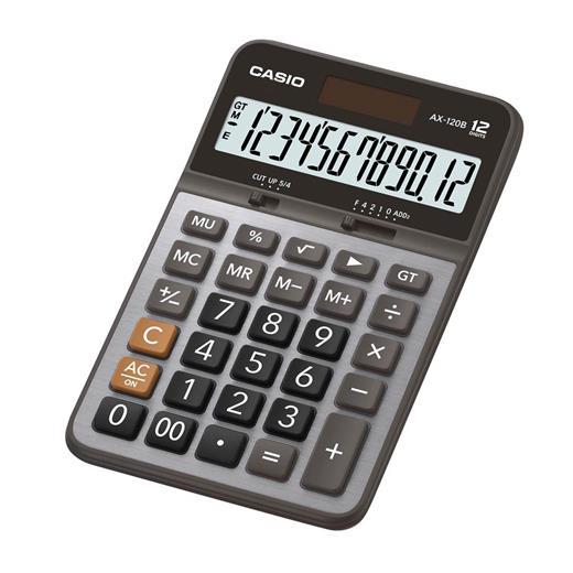 Casio Ax-120B 12 Hane Masa Üstü Hesap Makinesi