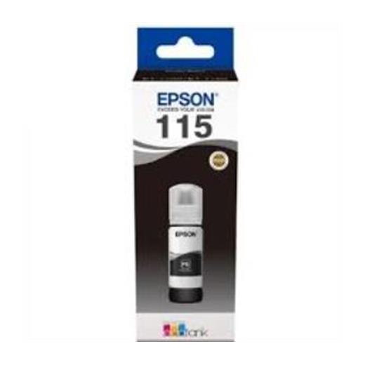 Epson 115  Black Siyah Şişe Mürekkep T07C14A L8160-L8180