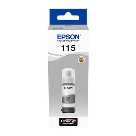 Epson 115 Grey Gri Şişe Mürekkep T07D54A L8160-L8180