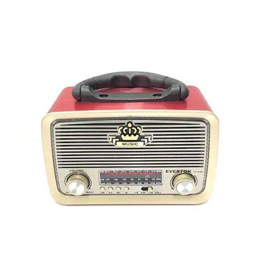 Everton Rt-301 Bluetooth-Usb-Sd-Fm Şarjlı  Nostaljik Radyo El Fenerli