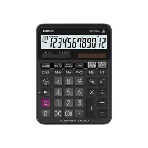 Casio Dj-120D Plus İşlem Kontrollü 12 Hane Masa Üstü Hesap Makinesi