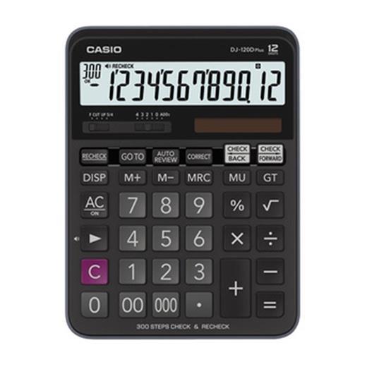 Casio Dj-120D Plus İşlem Kontrollü 12 Hane Masa Üstü Hesap Makinesi
