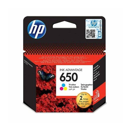 Hp 650 Üç Renkli Mürekkep Kartuşu 2515-3515-1515 Cz102Ae