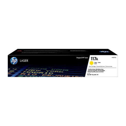 Hp 117A Yellow Sarı 700 Sayfa Toner W2072A