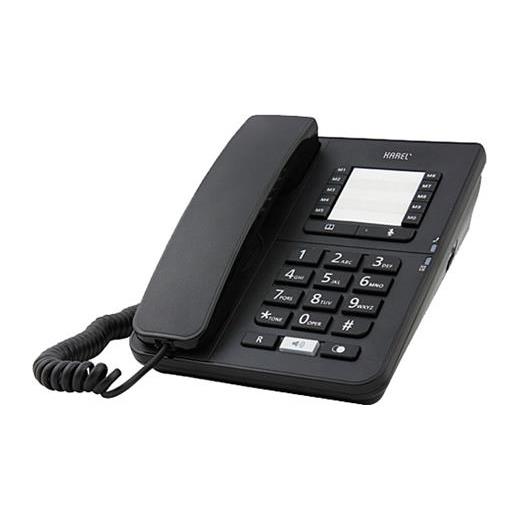 Karel Tm142 Siyah Masa Üstü Telefon Tm-142