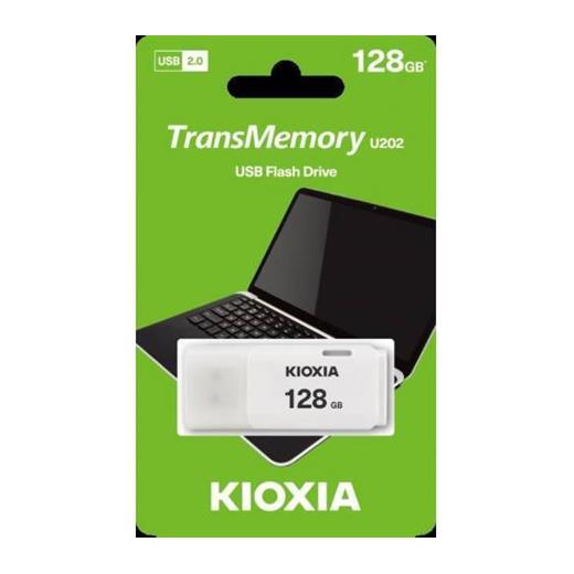 Kioxia 128Gb U202 Beyaz Usb 2.0 Flash Bellek