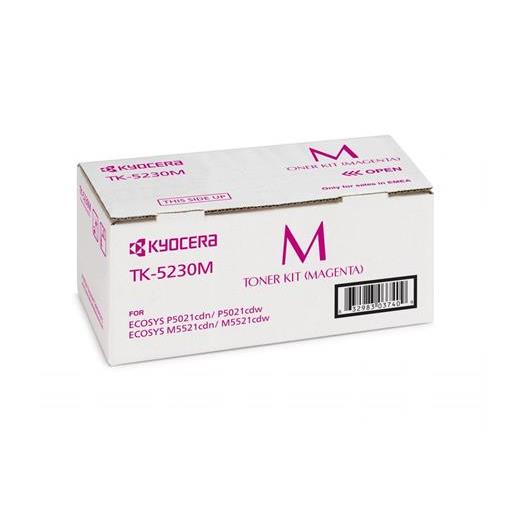 Kyocera Tk-5230M Magenta Kırmızı Orjinal Fotokopi Toneri Ecosys M5521Cdn-5521Cdw P5021Cdn-5021Cdw 2.