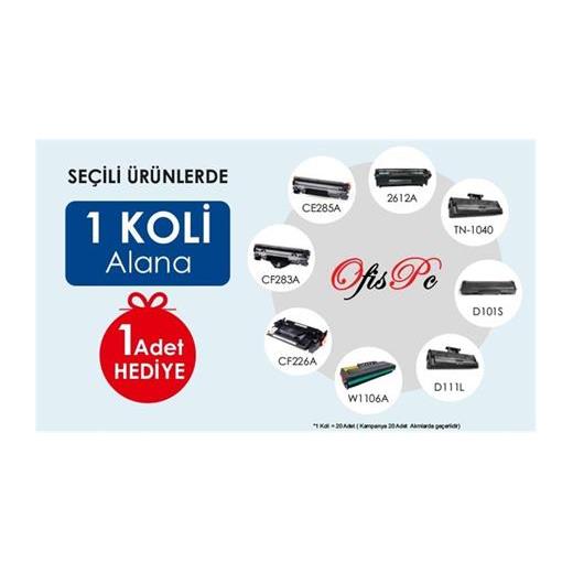 Ofispc Hp Q2612A 2.000 Sayfa Çipsiz Universal Muadil Toner 1010-1018-1022-1020
