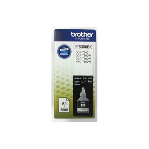 Brother Bt6000Bk Black Siyah 6.000 Sayfa Şişe Mürekkep Dcp-T300-T500-T700 Mfc-T800