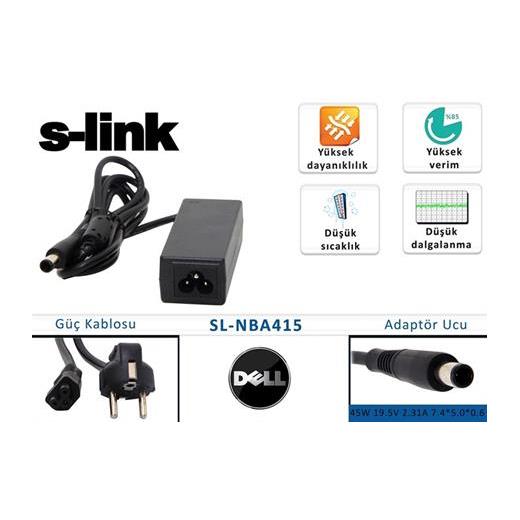 S-Lınk Sl-Nba415 45W 19.5V 2.31A 7.4-5.0-0.6 Dell