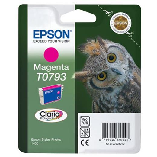 Epson T079340  Styls Photo 1400-P50 Magenta Kartuş
