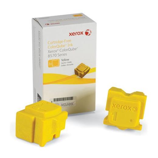 Xerox Phaser 8570 - 8580 Solid Ink Yellow 2 Sticks