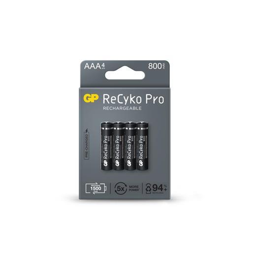 Gp Recyko 850Mah Aaa Şarjlı İnce Kalem Pil 4Lü Pk