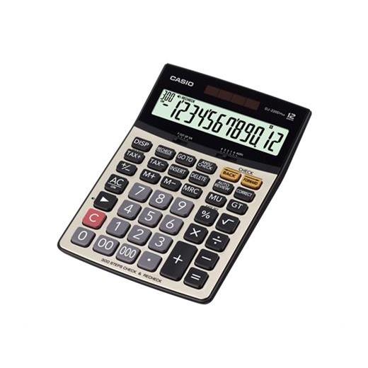 Casio Dj-220D Plus İşlem Kontrollü 12 Hane Masa Üstü Hesap Makinesi