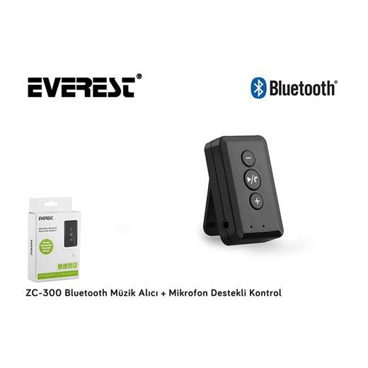 Everest Zc-300 Bluetooth Müzik Alıcı + Mikrofon Destekli Kontrol Cihazı