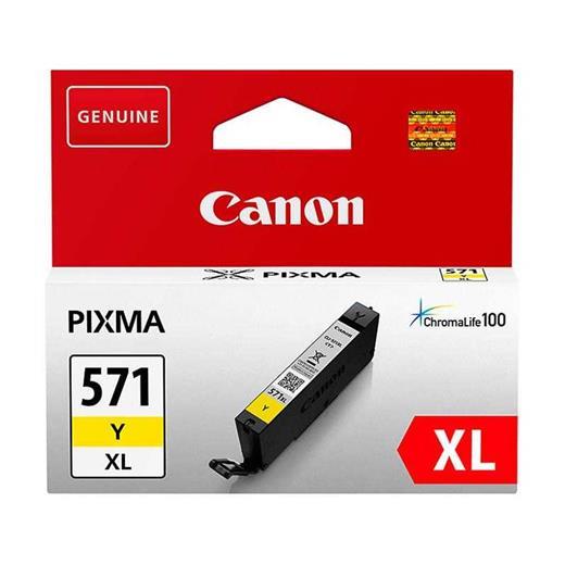 Canon Clı-571Xl Y Yellow Sarı Yüksek Kapasiteli Mürekkep Kartuş Ts5050-9050