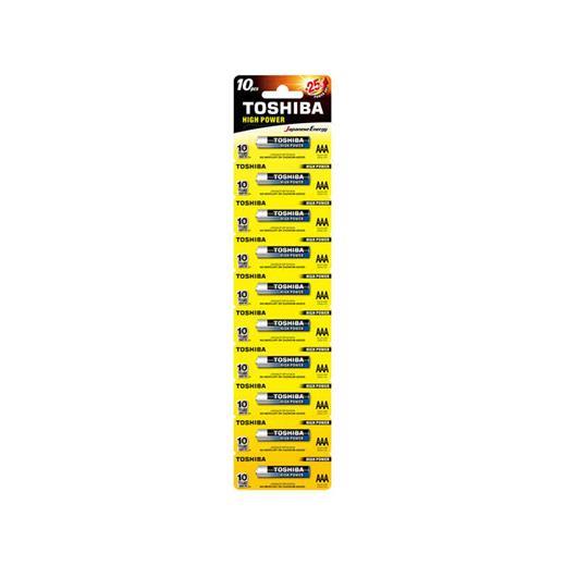 Toshıba Lr03 Kartela Alk.İnce Pil 10Lu