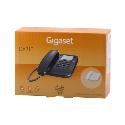 Gigaset Da310 Siyah Masa Üstü Telefon