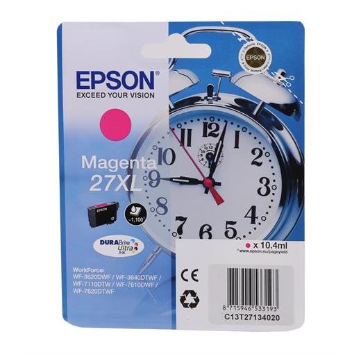 Epson 27Xl Magenta Kırmızı Mürekkep Kartuş T27134012