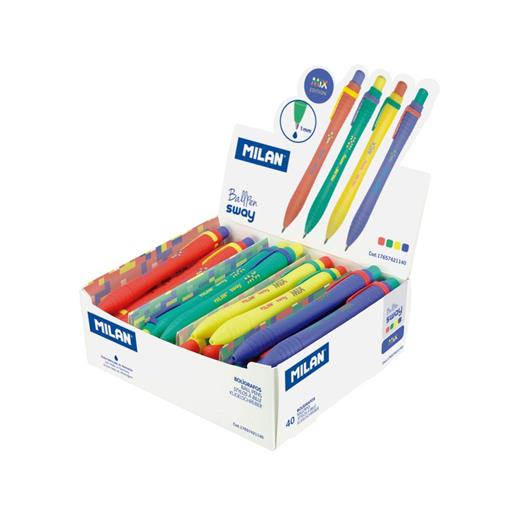 Mılan 17657421140 Sway Mıx Soft Tükenmez Kalem - 40Adet