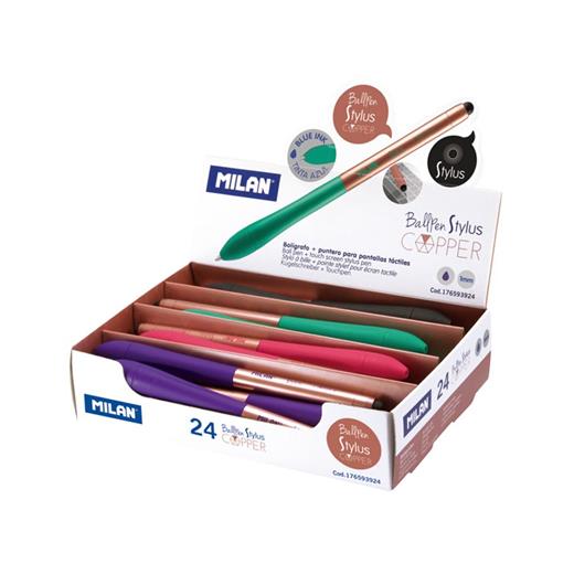 Mılan 176593924 Stylus Copper Tükenmez Kalem - 20Adet