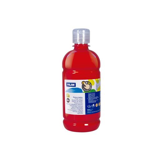 Mılan 31630 Parmak Boyası Kırmızı Şişe - 500Ml