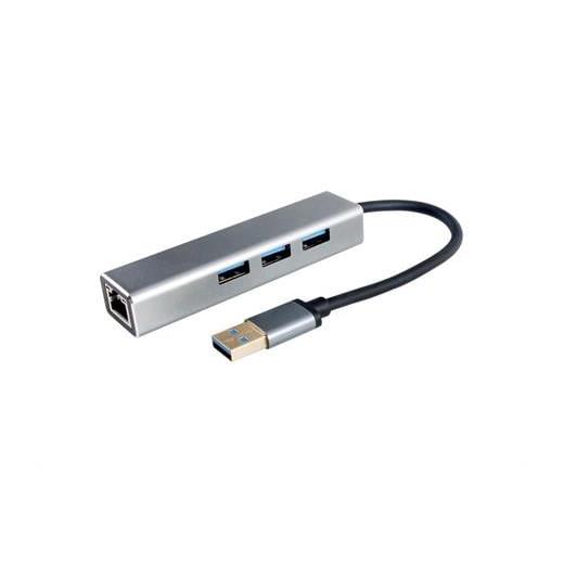 Vcom Dh312A Usb 3.0 To Usb3.0-3+Rj45 Çoklayıcı