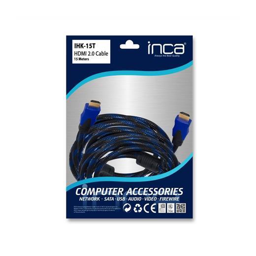 Inca Ihk-15T 2.0 15Mt  Hdmı Kablo 18 Gbps 4K& 2K & Full Hd