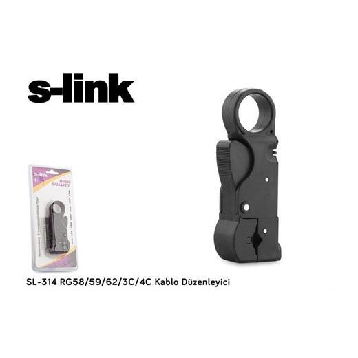 S-Link Sl-314 Rg58-59-62-3C-4C Kablo Ucu Soyucu