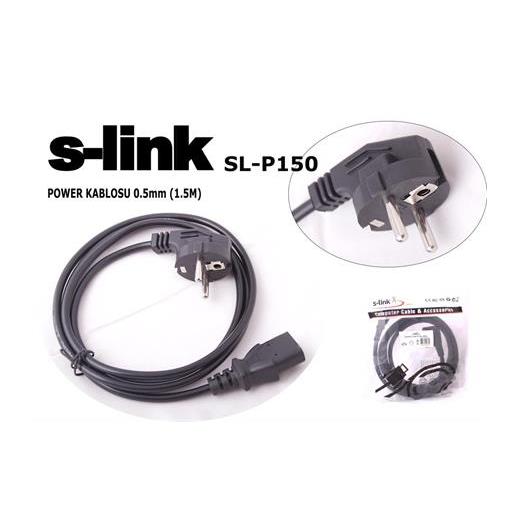 S-Link Sl-P150 1.5Mt 0.50Mm Power Elektrik Kablosu
